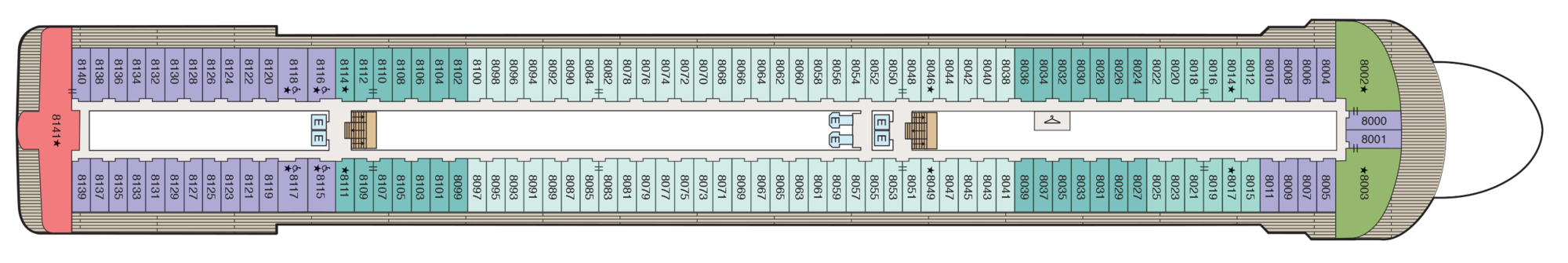 Deck 8 plan